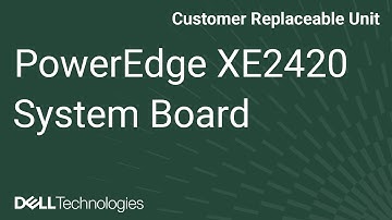 Dell  PowerEdge XE2420: Remove/Install System Board