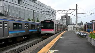 【JR東日本】205系3100番台M 4編成　石巻駅発車