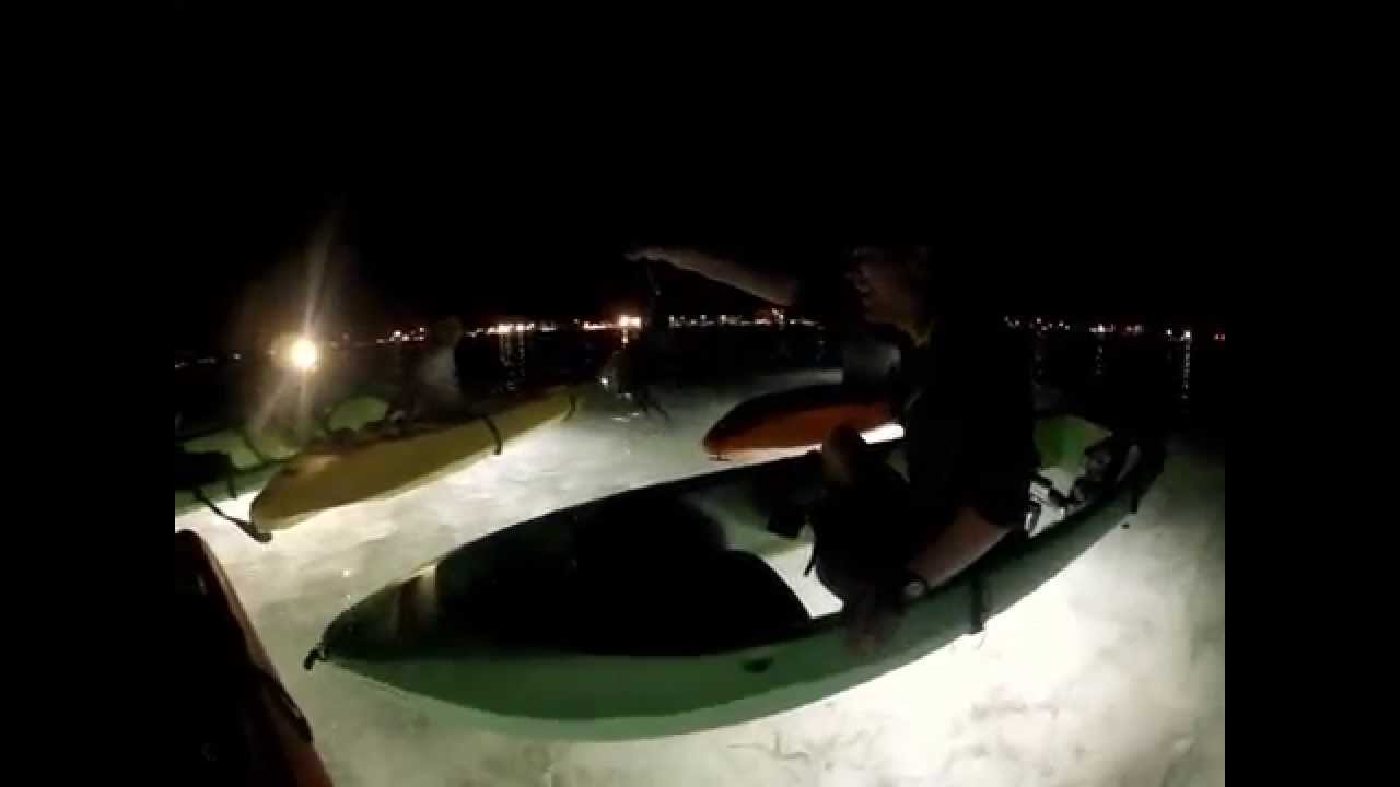 night time kayaking [the alien] Key West YouTube