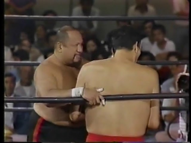 Giant Baba/Jumbo Tsuruta vs. Harley Race/Tor Kamata (7/22/82