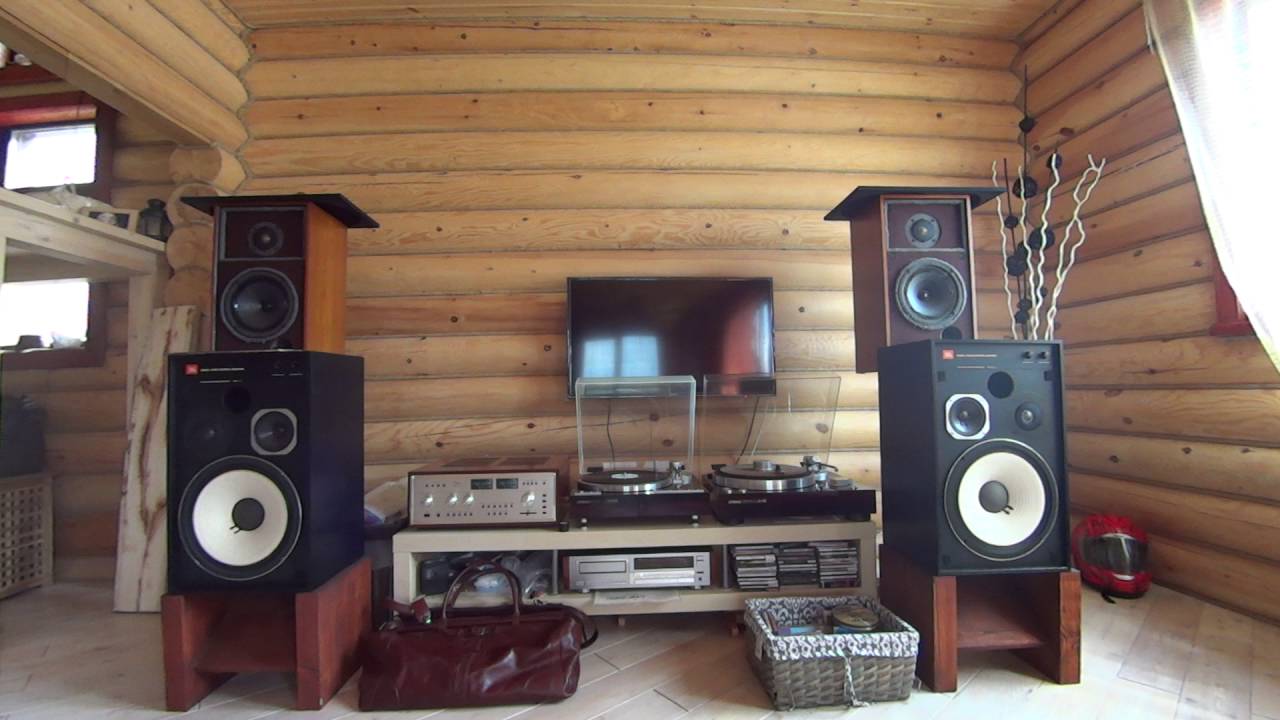 Accuphase E-303 Hi-End и JBL 4312B