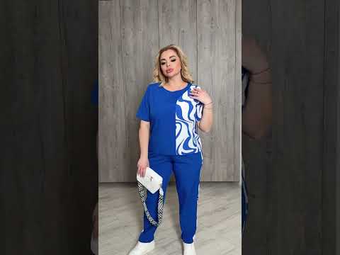 Блузка та штани із софту великі розміри, видео 1