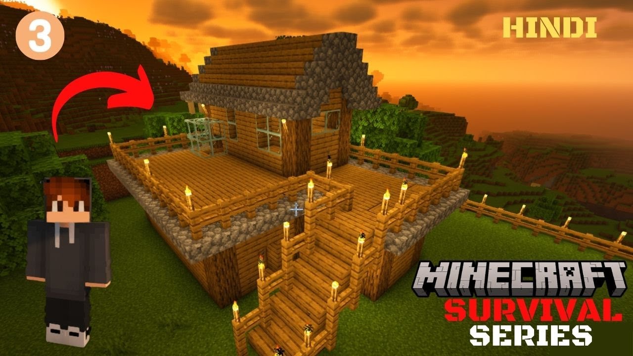 Epic Adventures Await in Minecraft PE Survival Series Ep - 3 - YouTube