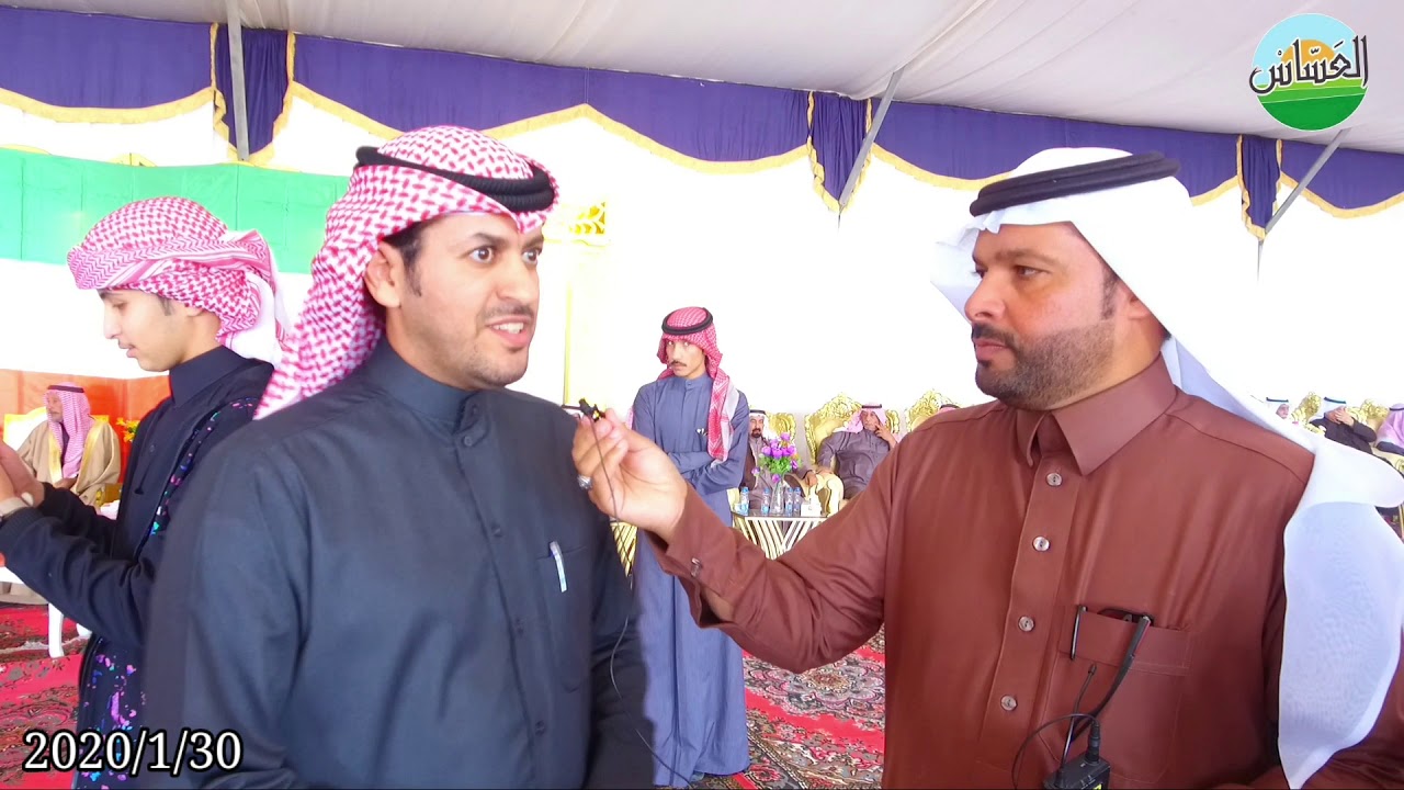 حفل رجل الأعمال عليان عايض الجلادي بمناسبة المشاركة بالموروث الشعبي ، تغطية قناة العساس 2020/1/30