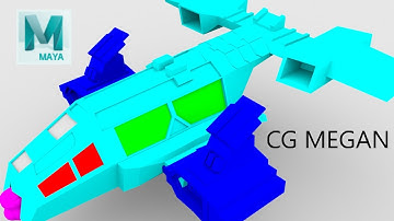 spaceship modelling- 3d maya modelling -time lapse-maya beginners modelling