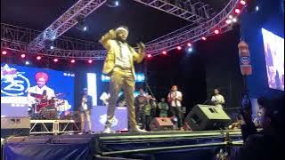 Winky d  with golden suit yekwa Michael Jackson live at Chibuku Road to Fame 2025 