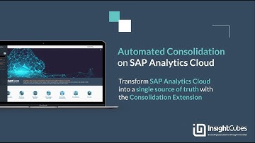 Consolidation Extension For SAP Analytics Cloud