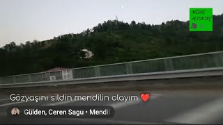 Göz yaşını sildin mendilin olayım ❤️