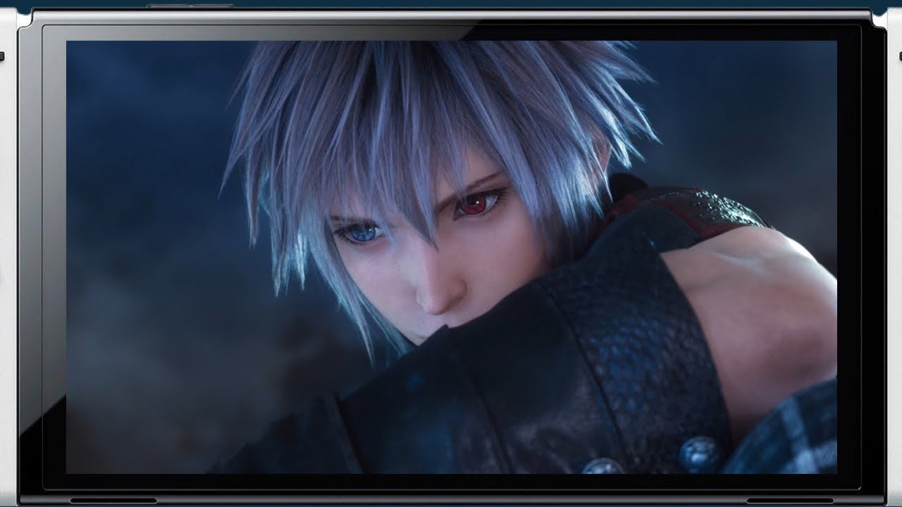 Kingdom Hearts 3 Nintendo Switch Cloud - Level 1 Yozora Critical in Handheld Mode