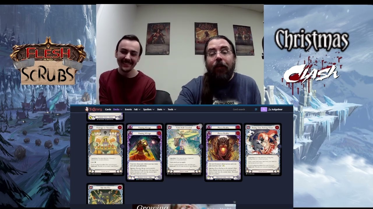 Christmas Clash Secret Santa Flesh and Blood Enigma, New Moon Deck Tech with Bear!