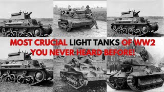 World War 2 Light Tanks Light Tanks Ww 2 Tankette