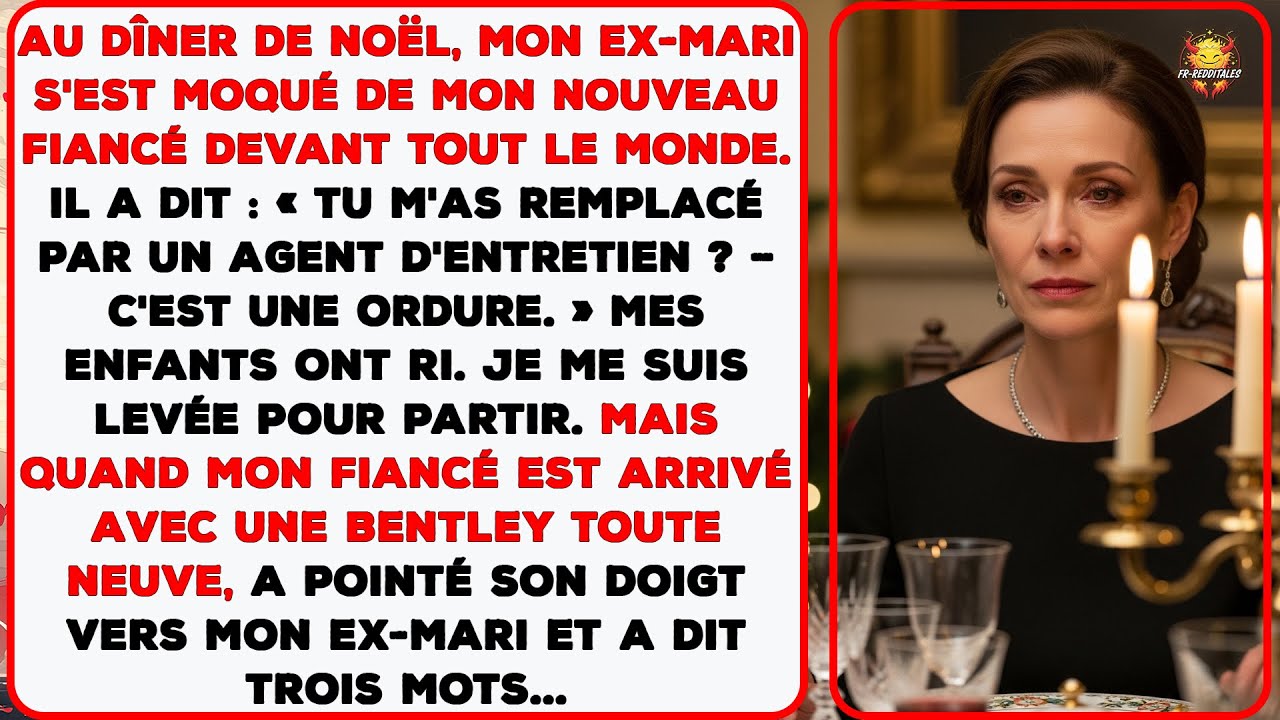 Au dîner de Noël, mon ex s'est moqué de mon fiancé « agent d'entretien » : « C'est une ORDURE ! »