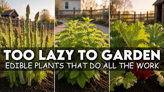 Too Lazy To Graden? These 8 Edible Plants Do All the Work Themselves