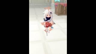 Paimon's Apple #genshinimpact #lumine