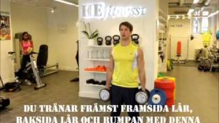 He Fitness Benövning Knäböj Med Hantlar