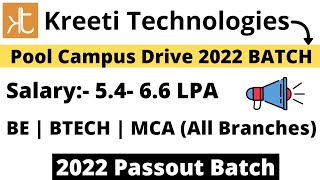 Kreeti Technologies Hiring 2022 BATCH | BE | BTECH | MCA | All Branches | Today Last Date Apply Now screenshot 5