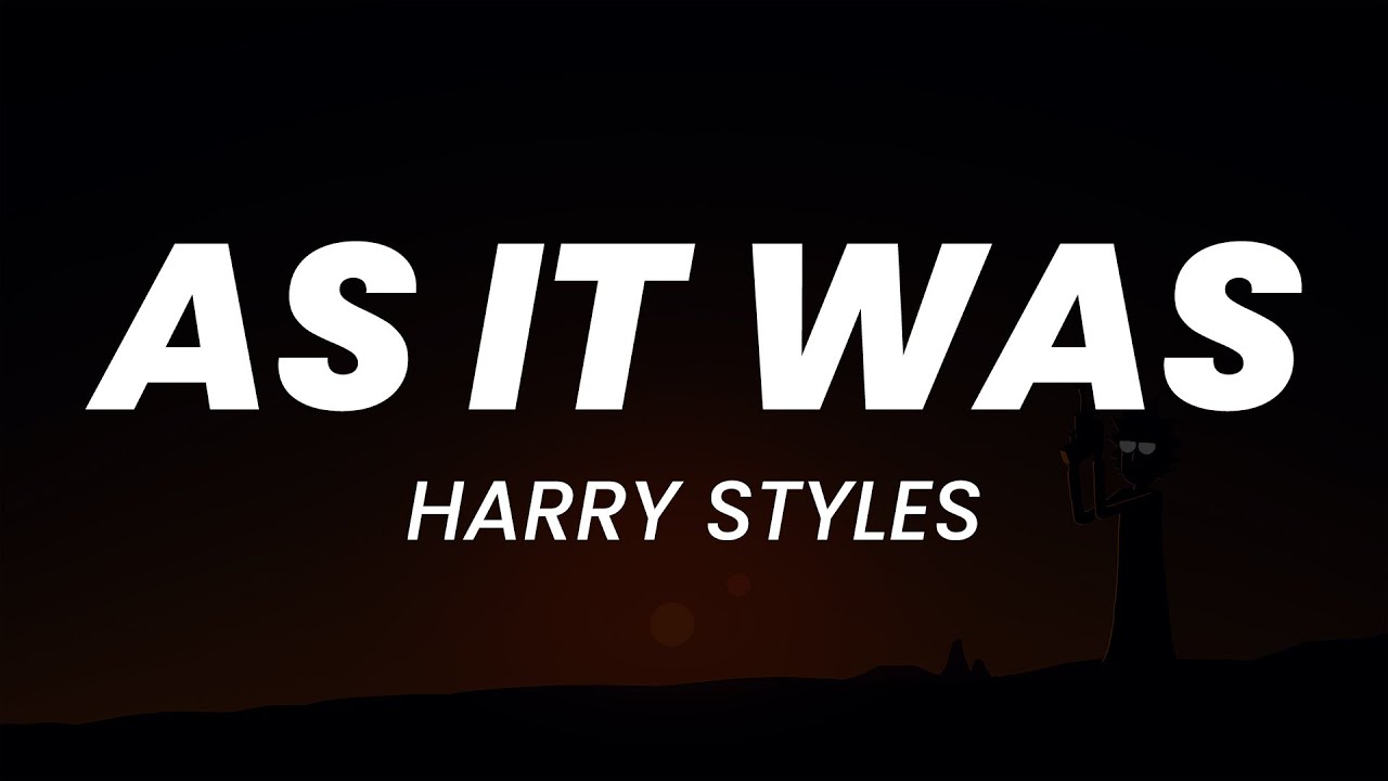 As It Was Harry Styles Lyrics Video YouTube