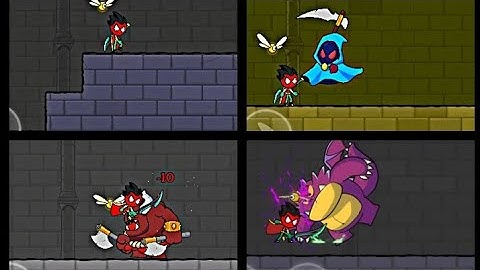 Stick Adventure Red Stickman Animations #11 {Android IOS Gameplay}