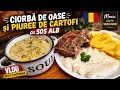 Ciorbă de Oase si Cartofi piuree cu sos alb(Reteta tradiționala)#fruit #viral #recipe #fy #trending