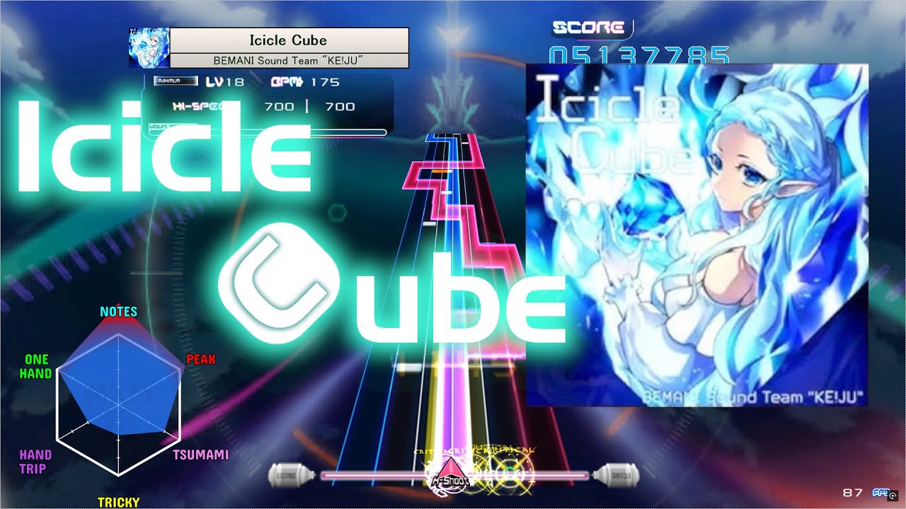 [k-shoot mania] Icicle Cube [MXM 18.4]