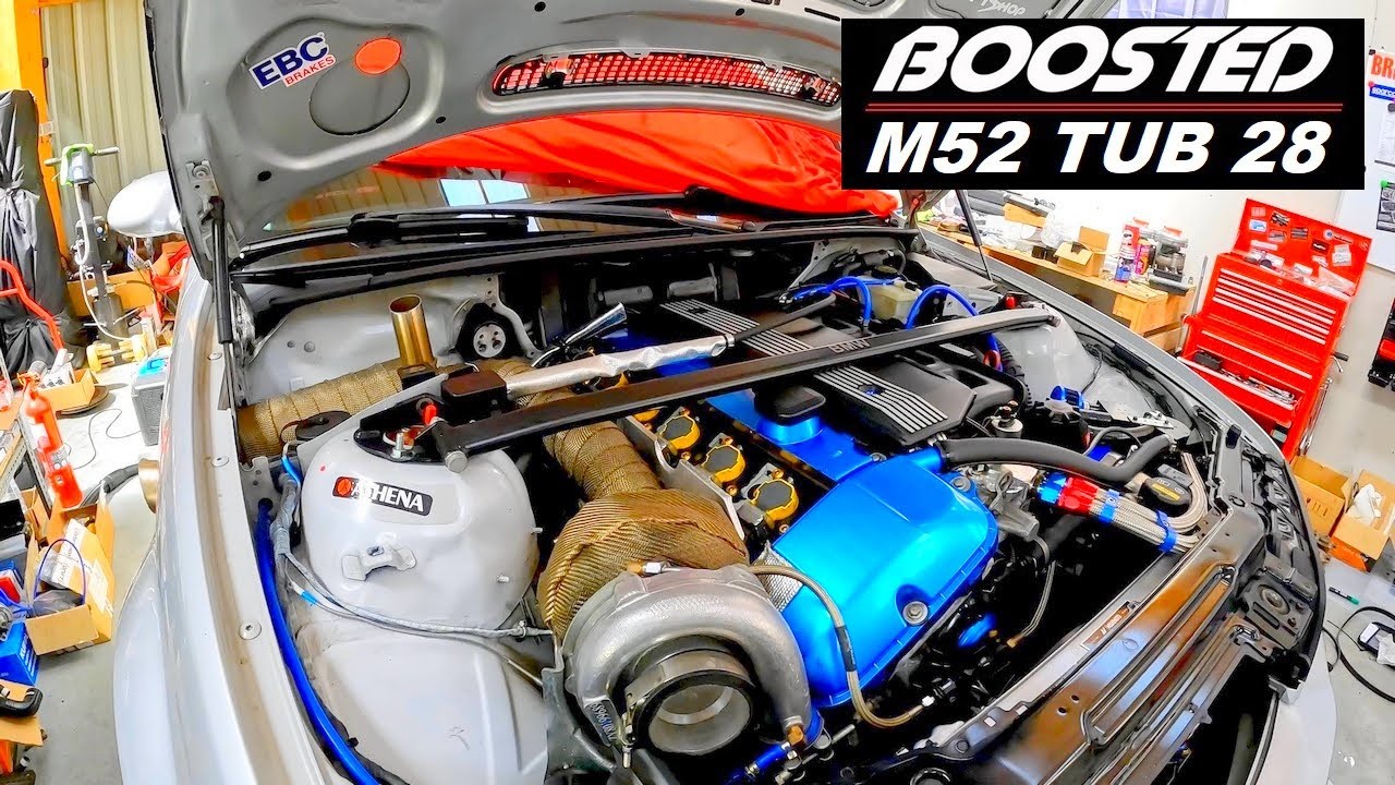 Downpipe 2.0 E46 328i TURBO Wastegate Externe Turbosmart YouTube