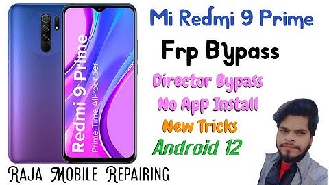 Mi Redmi 9 Prime Frp Bypass | Mi Redmi 9 prime google account Bypaas