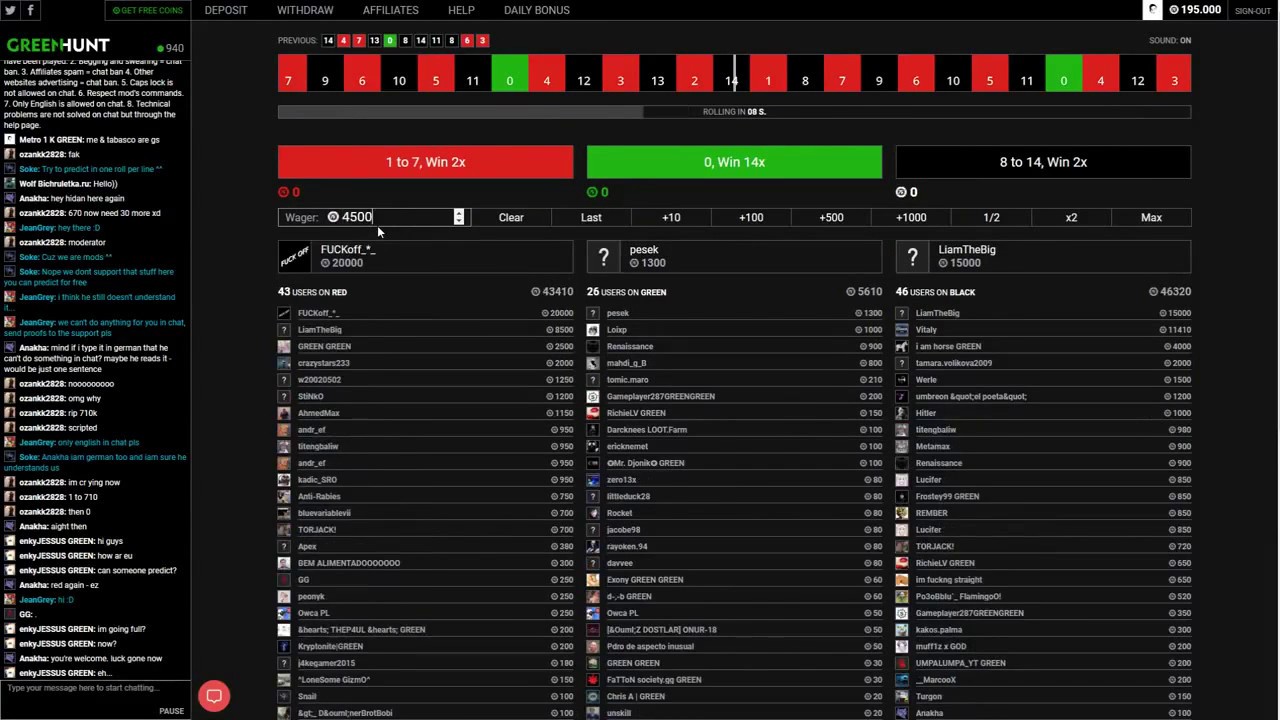 ИГРАЮ НА GREENHUNT.GG ПУТЬ К 1000$ ЧАСТЬ 1