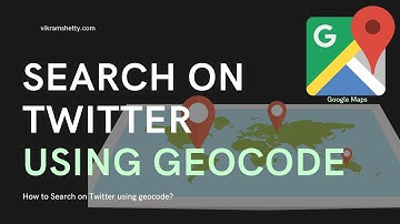 How to Search on Twitter using geocode?