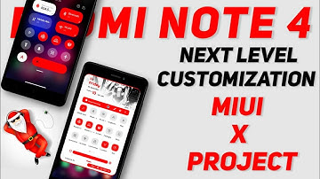 Next Level Customization With MIUI X Project Rom For Redmi Note 4 | Android 10 | Full Review