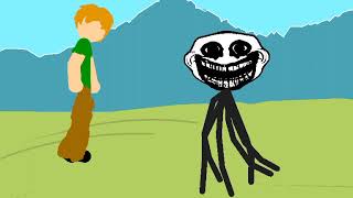 shaggy vs trollge weeping god