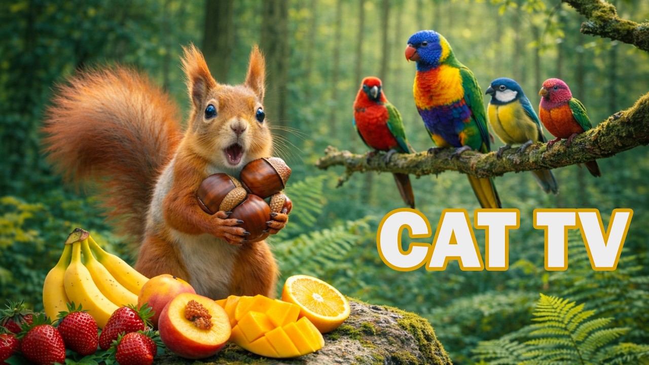 🔥 Warning: Pets Get Instantly Hypnotized 🐦 | Best Cat & Dog TV 4K