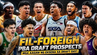 PBA DRAFT PROSPECTS NA FIL-FOREIGNERS NA PWEDENG UMAGAW NG EKSENA SA PBA DRAFT DAY