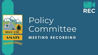 Policy Committee Meeting - July 2026