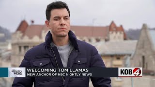 Welcoming Tom Llamas as new anchor of NBC Nightly News