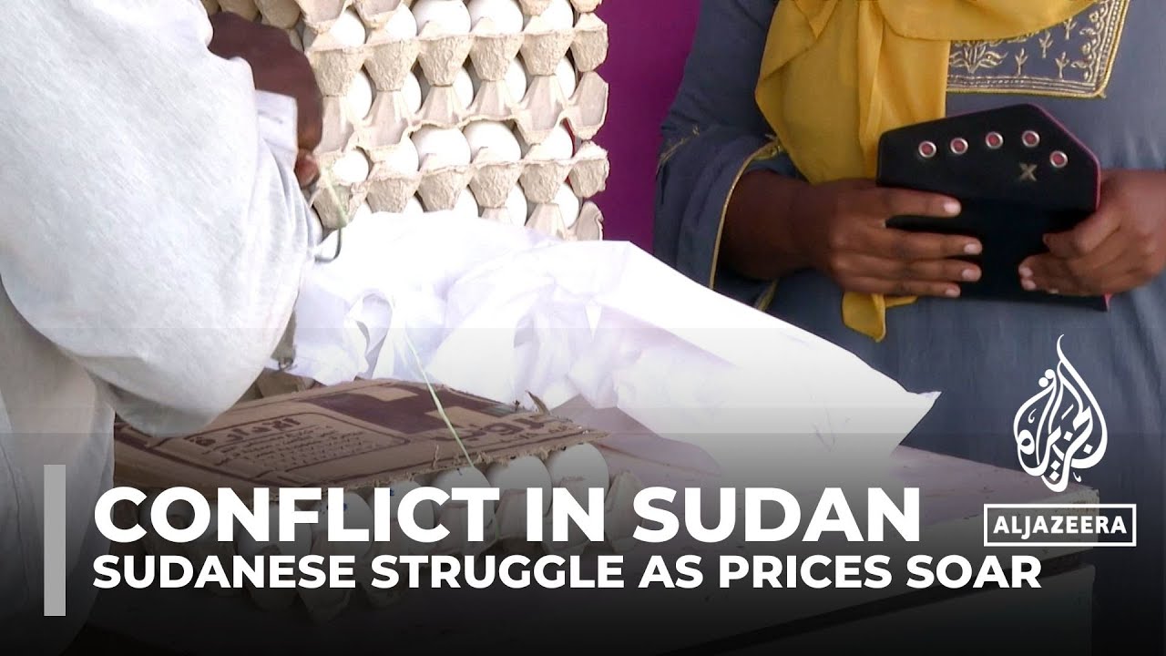 يعاني السودانيون من ارتفاع الأسعار وسط القتال المستمر