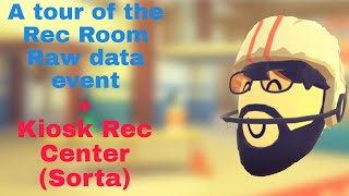 A tour of the Rec Room Raw Data event + Kiosk Rec Center | Rec Room Preservation Project