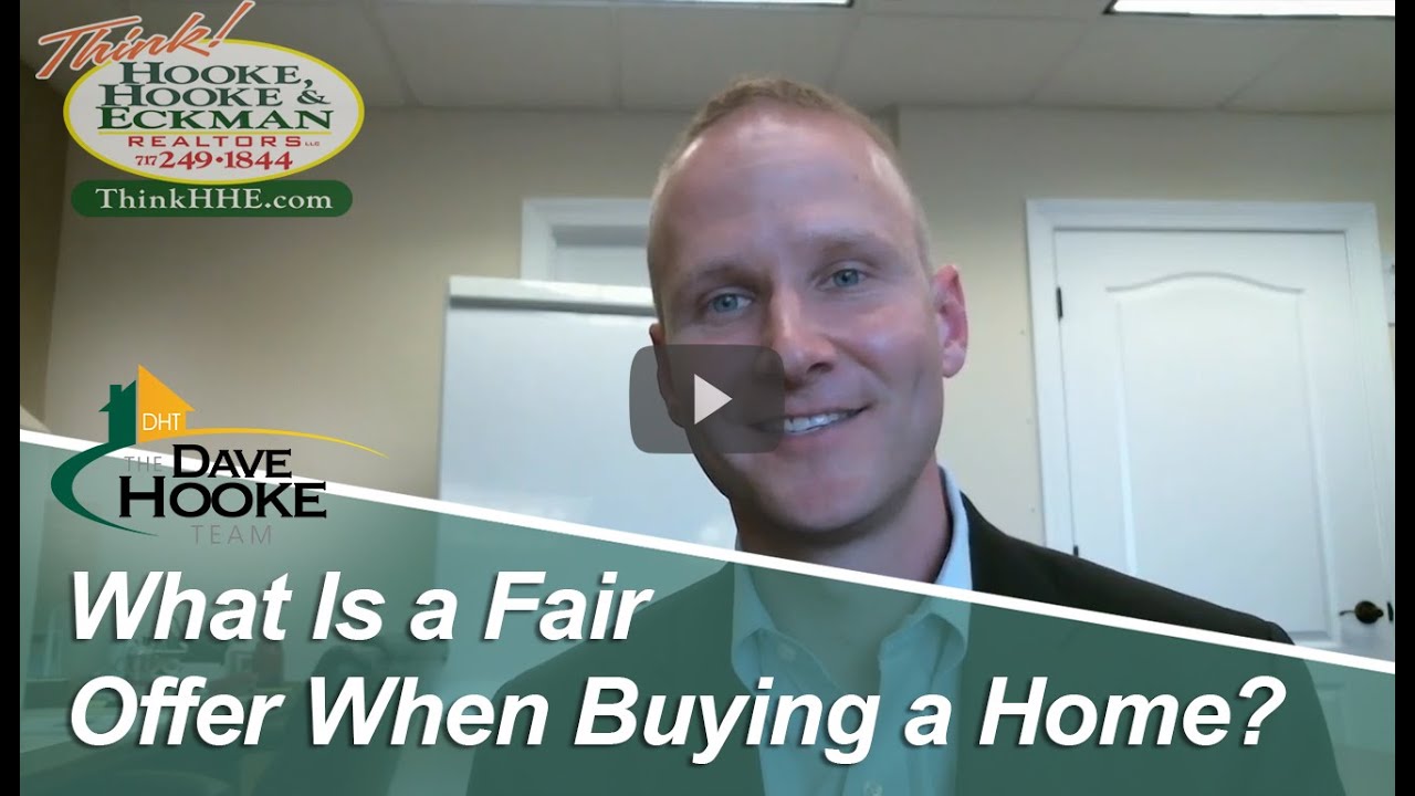 Central PA Real Estate Agent What is a fair offer when buying a home