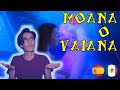 REACCIÓN a YO SOY MOANA/VAIANA (CANTO ANCESTRAL) 🇲🇽 LATINO vs CASTELLANO 🇪🇸 MOANA 🌊