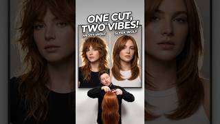 How to get the perfect soft wolf cut #hairtutorial #wolfcut