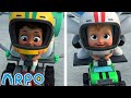 Baby Race!! | ARPO The Robot | Funny Kids Cartoons | Kids TV Full Episodes