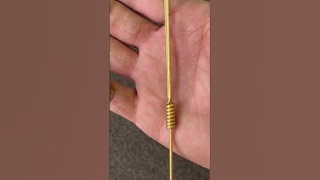 Cách bẻ móc khoá bằng đồng thau siêu đẹp #móckhóa #nghethuatsong #nghịch