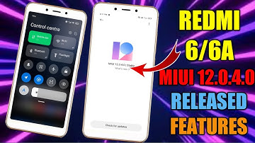 Redmi 6/6a MIUI 12 Stable Update Released, Features | New Control Center, Super Wallpaper & More