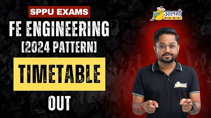 FE 2024 Pattern Endsem Exam | Timetable Announced | #sppu | Rounak Sir | Aalsi Engineer