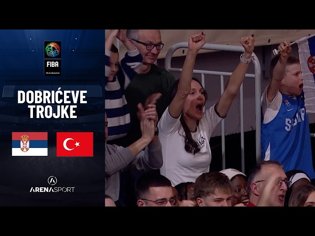 DOBRIĆ VEZUJE DVE TROJKE | Srbija - Turska | 27. februar 2026.