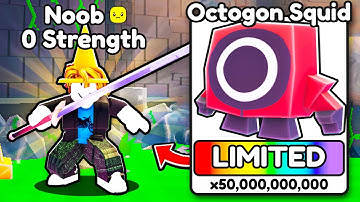 I Went From Noob to PRO with OP SQUID PETS in Roblox Pull a Sword!