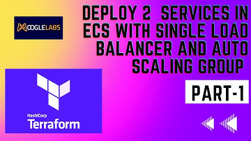 Deploy 2 Services in AWS ECS with Single Load Balancer and Auto Scaling Group with Terraform