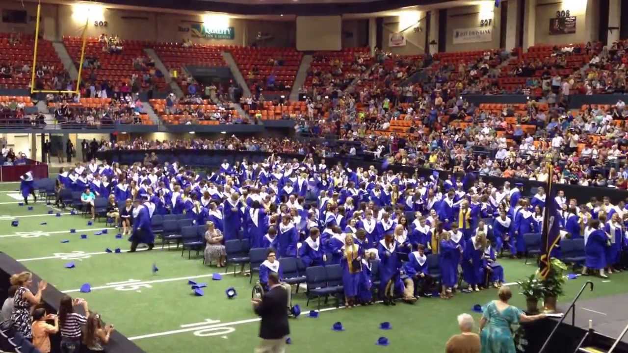 Sulphur High School Graduation 2013 YouTube