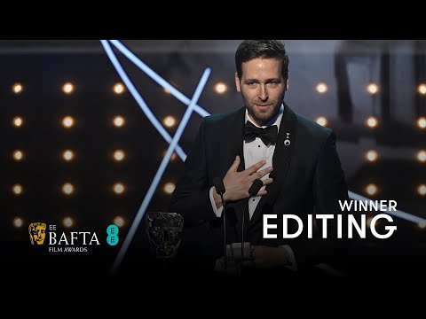 Paul Rogers Picks Up The Editing BAFTA For Everything Everywhere All At Once | EE BAFTAs 2023
