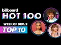 Hot 100 Chart Reveal: Dec. 2 | Billboard News