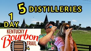 Kentucky Bourbon Trail - Kentucky 2024! Tour 5 Distilleries in 1 Day! Lexington, Frankfort, & More!